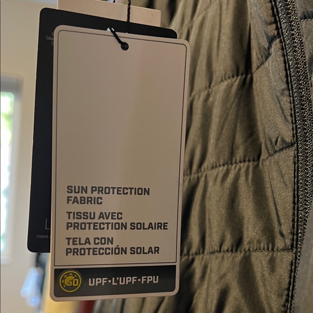 Brand New Callaway Men's Black Quilted Lightweight Sun Protection UPF Golf Vest! - Picture 6 of 12